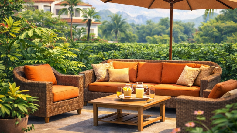 Best Materials for Outdoor and Garden Furniture in Indian Climate