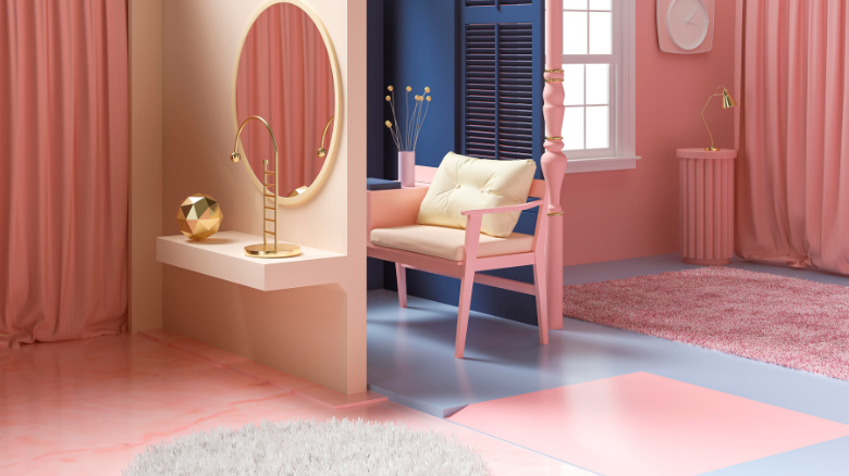Using Mirrors and Furniture to Make Spaces Appear Larger