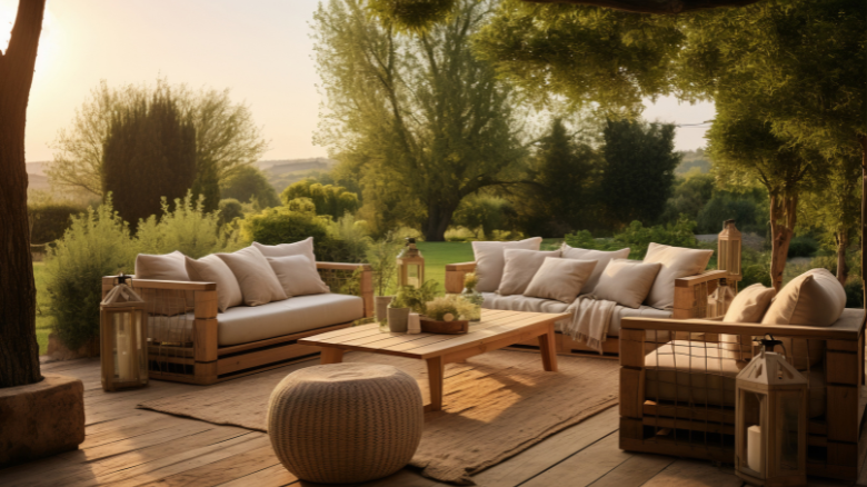 How to Create an Outdoor Lounge Area