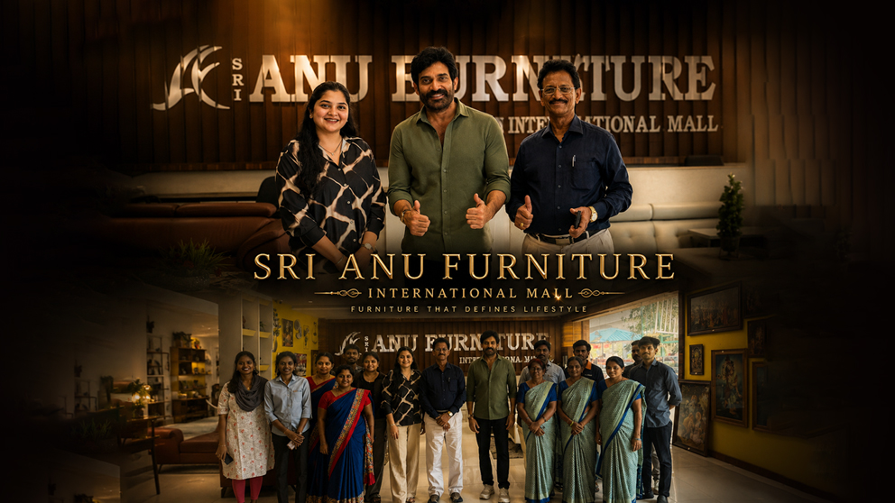 Actor Bharani Chooses Anu Furniture for His Entire New Home