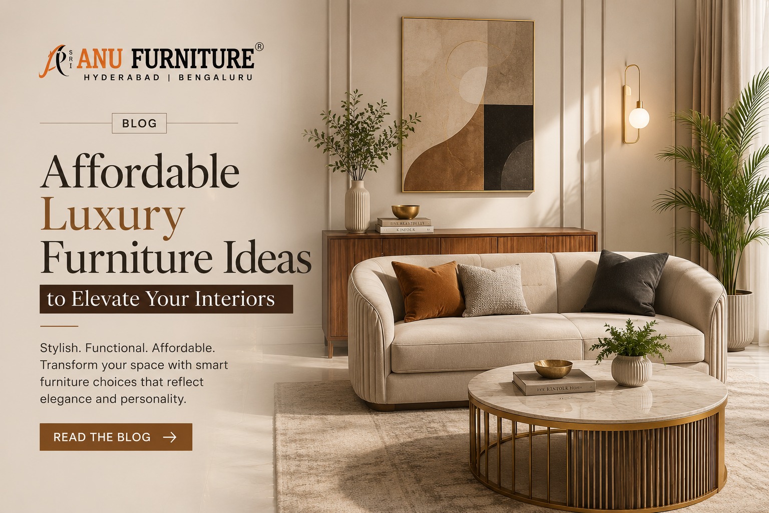 Affordable Luxury Furniture Ideas to Elevate Your Interiors
