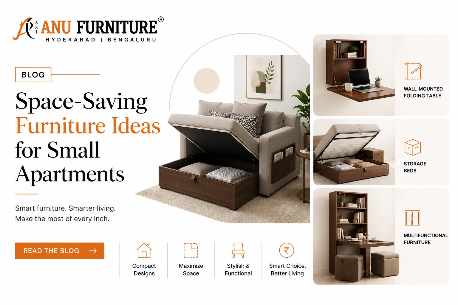 Space-Saving Furniture Ideas for Small Apartments