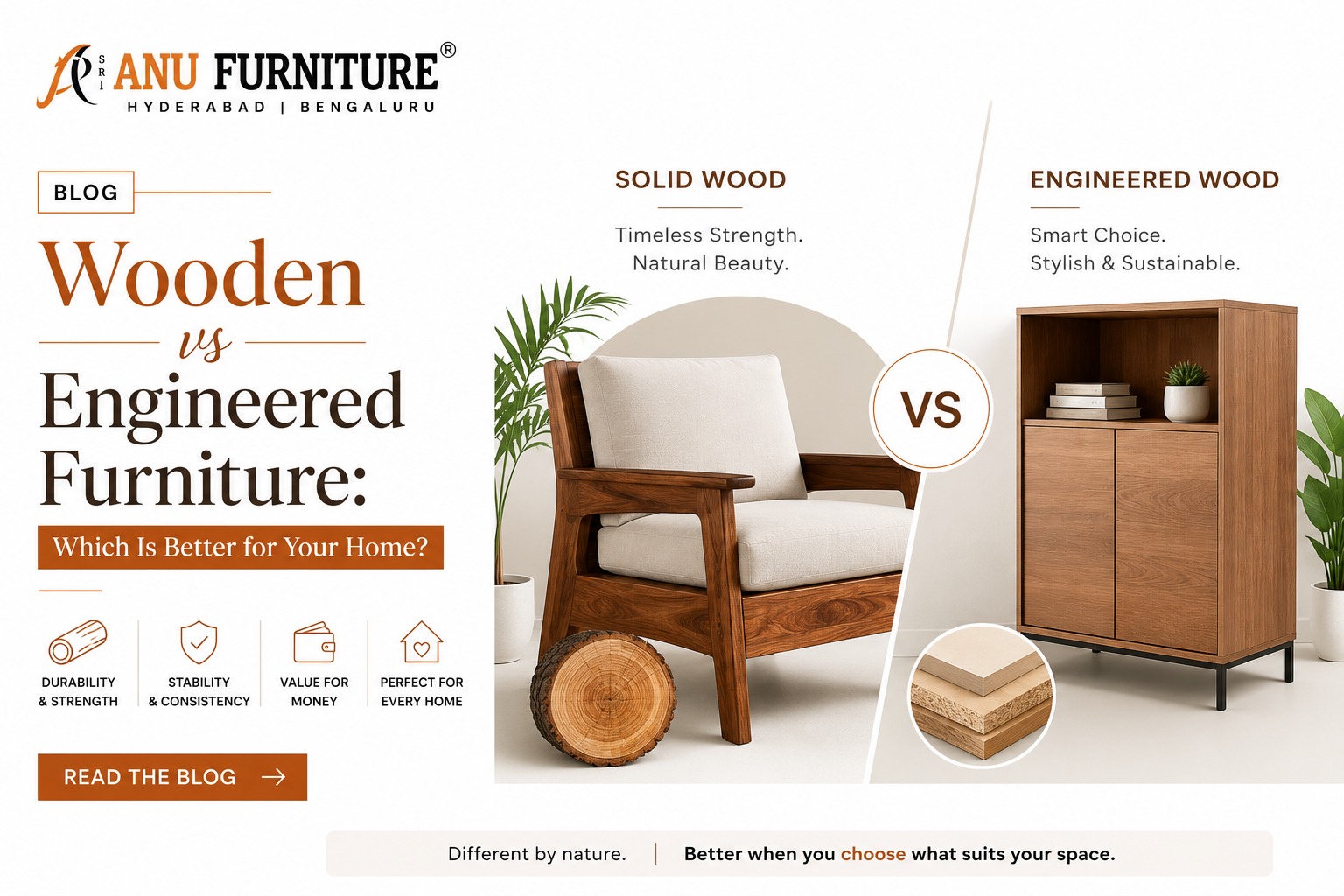 Wooden vs Engineered Furniture: Which Is Better for Your Home?